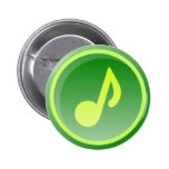 green music icon botons