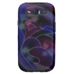 Grunge retro da galáxia S de Samsung nos azuis