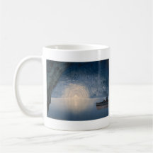 Gruta azul, ilha de Capri, Campania, Italia Caneca