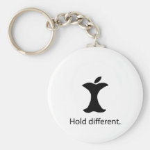 "Guardare diferente." Chaveiro
