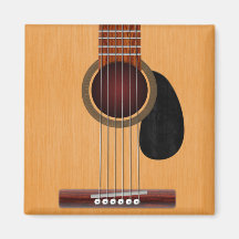 Guitarra acústica imãs