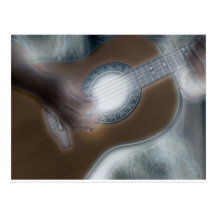 Guitarra Cartoes Postais