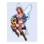 Guitarra do Redhead que joga o anjo pelo Al Rio Cartao Postal