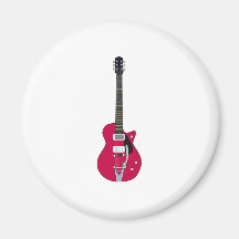 Guitarra elétrica imã
