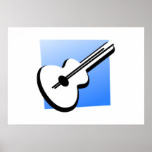 Guitarra Impressão