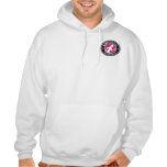 Gym flácido Hoody das senhoras (branco) t - shirts