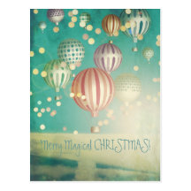 Há mágico no ar (o tempo do Natal) Cartao Postal
