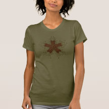 Haeckel - vida marinha do vintage t-shirt