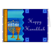 Hanukkah - 1 cartoes