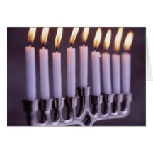 Hanukkah feliz cartão