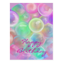 Happy Birth. Cartão postal