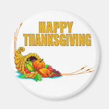 happythanksgiving imã de geladeira