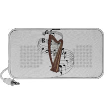 Harpa Caixinha De Som Para Laptop