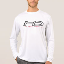 HD secam a luva longa apta T-shirt