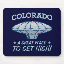 heene Colorado do falcão do menino do balão Mouse Pads