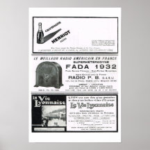 Henriot, Fada, La vie Lyonaise Posters