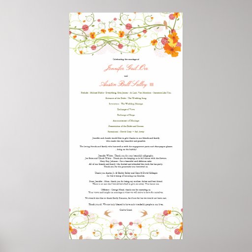 Hibiscus & andorinhas amarelos que Wedding o poste