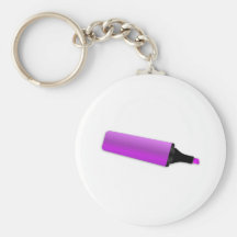 Highlighter roxo chaveiro