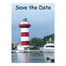 Hilton Head - salvar a data Convites Personalizados