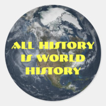 História de mundo adesivos