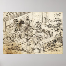 Hokusai: História das três nações Poster