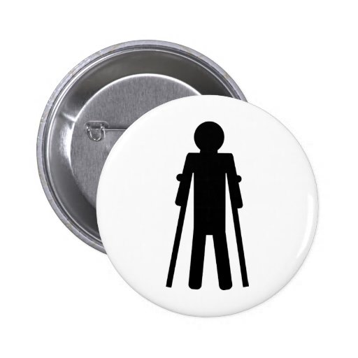 homem das muletas pins