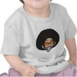 Homem do Afro de Hiphop t - shirts