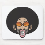 Homem do Afro de Hiphop tapetes para ratos