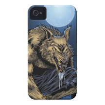 Homem-lobo Capa De iPhone 4 Case-Mate