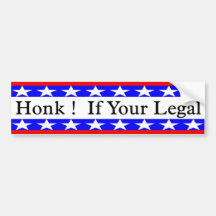 Honk se seu legal adesivos