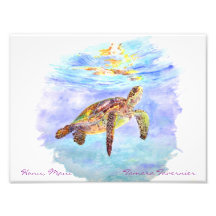 Honu, Maui                         Tamara… Impressão De Foto