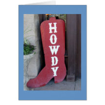 Howdy! Cartões