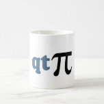 Humor da matemática - T bonito Pi Caneca