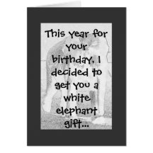 Humor do elefante cartoes