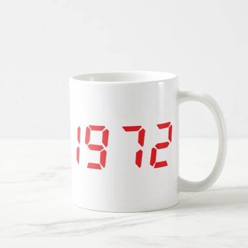 ícone 1972 do vermelho caneca