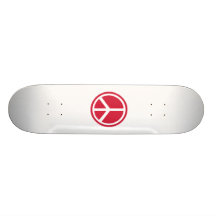 Ícone da paz skates personalizados