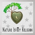 Igreja da natureza posters
