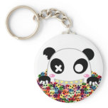 Ijimekko a panda - crânios do açúcar porta chaves