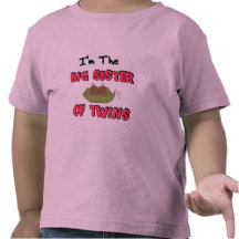 Im a IRMÃ MAIS VELHA dos GÊMEOS T-shirts