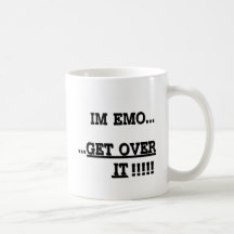 Im Emo… OBTENHA SOBRE ELE Caneca
