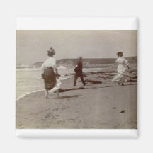 ímã 1900 da praia do groupat imã de refrigerador