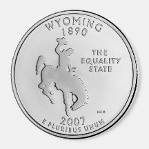 Ímã 2007 do quarto do estado de Wyoming Imas