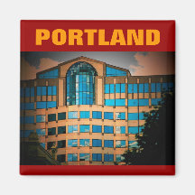 Ímã Cargo-moderno de Portland - personalizado Imã