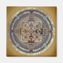 Ímã da mandala B de Kalachakra Imas De Geladeira