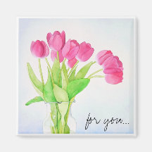 Ímã diário das tulipas imas
