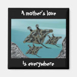 Ímã do amor de mãe do raio de Manta Imã De Geladeira