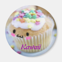 Ímã do cupcake de Kawaii Imã De Refrigerador