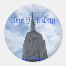 Ímã do Empire State Building da Nova Iorque Imã De Geladeira