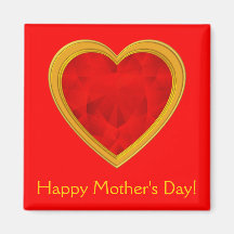 Ímã do feliz dia das mães imã