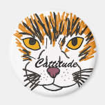 Ímã do gato de Cattitude dos CB Imã